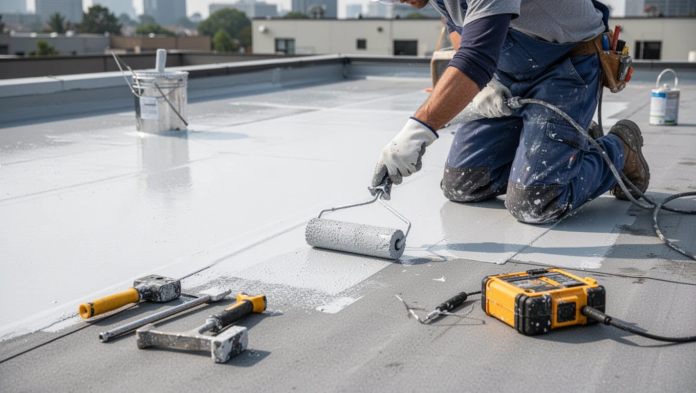 Flat Roof Coating