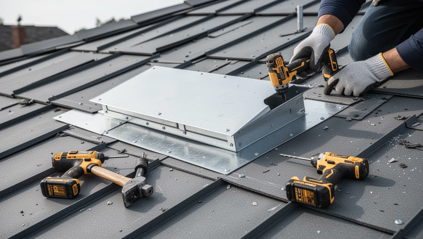 Ridge Vent Installation